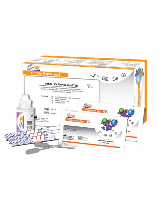 HCV Ab plus rapid test strip (CTK)